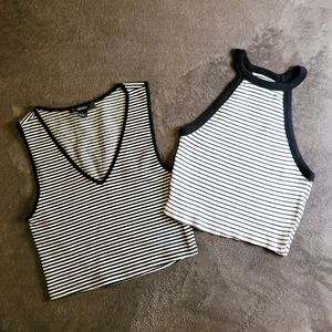 2 Crop tops